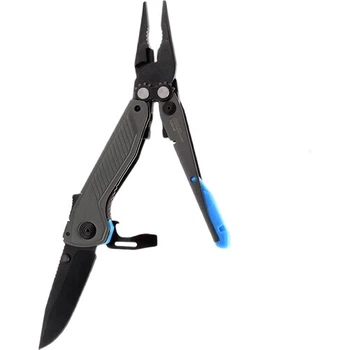 Багатофункціональні плоскогубці SOG Outdoor Equipment FM, портативний багатофункціональний міні-ніж, спорядження для виживання в дикій природі, синій