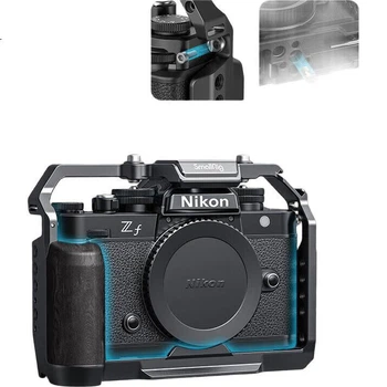 SmallRig 4262, сумісний з камерою Nikon ZF, кролячою кліткою, бездзеркальною та дзеркальною фотокамерою, швидкознімна розширювальна рамка, вертикальна ручна зйомка з L-подібною ручкою, аксесуари для зйомки