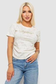 Футболка AGER S Кремовый 221R3303