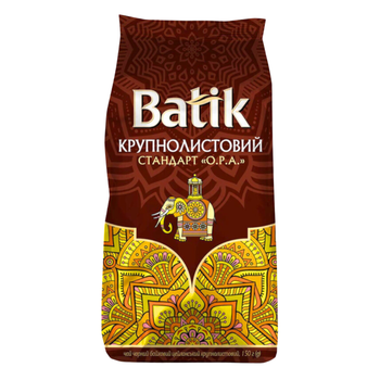 Чай Batik Крупнолистовой 150 г черный цейлонский листовой