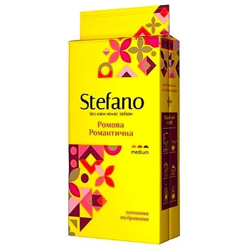 Кофе молотый Stefano Ромовый Романтический 230 г