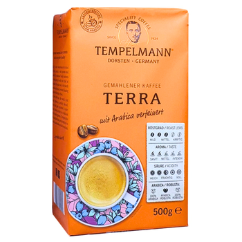 Кофе молотый Tempelmann Terra 500 г