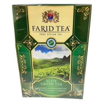 Чай листовий Farid Tea Elite Green Tea 100 г зелений цейлонський