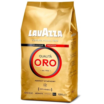 Кофе в зернах LAVAZZA Qualita Oro 1 кг 100% Арабика