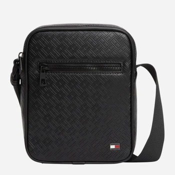Сумка планшет через плече зі штучної шкіри Tommy Hilfiger 347097754 Чорна (1159862921)