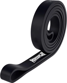 Эспандер-петля резинка для фитнеса и кроссфита PowerPlay 4117 Power Band 20-45 кг Черная (PP_4117_(20-45kg))