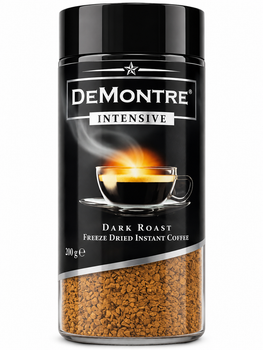 Demontre Intensive Dark Roast Freeze Dried Instant Coffee 200 г