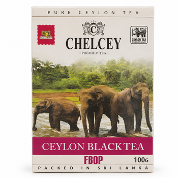 Чай черный Chelcey Ceylon Black Tea FBOP, 100 г