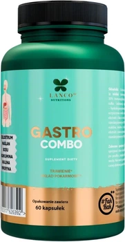 Suplement diety Lanco Nutritions Gastro Combo 60 kapsułek (5905317626392)