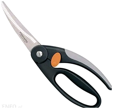 Кухонные ножницы нержавеющая сталь для птицы Fiskars черный SE0187