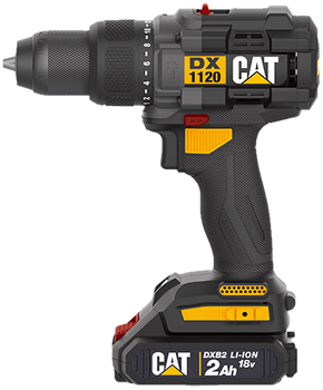 Akumulatorowa wkrętarka udarowa CAT DX1120 18 V 65 Nm (6924328360865)
