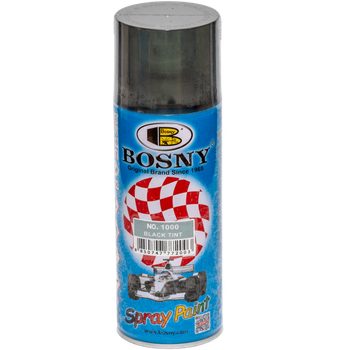 Лак тоніровочний Bosny Spray Paint чорний (1000)