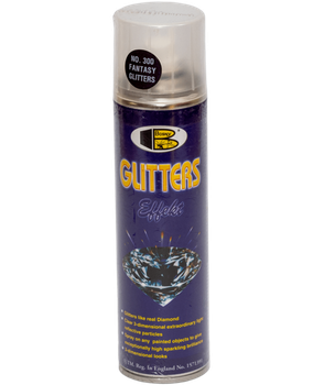 Лак Bosny GLITTERS SPRAY фантастичний (300), 300 мл