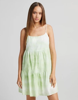 Сукня Bershka світло-салатовий ECNPW347 XS