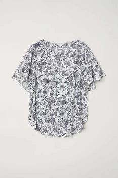 Блуза H&M білий-чорний SXXPK060 36