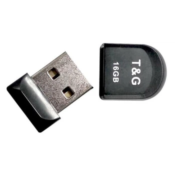 USB Flash T&G Shorty 010, 16 Гб., Черный - 231668