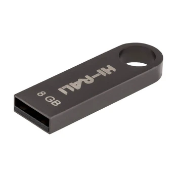 USB Flash Hi-Rali Shuttle, 8 Гб., Чорний - 244320