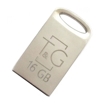 USB Flash T&G Metal 105, 16 Гб., Срібний - 250553