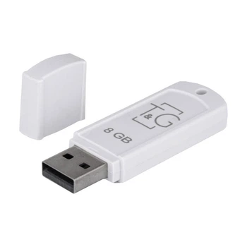 USB Flash T&G Classic 011, 8 Гб., Белый - 244331