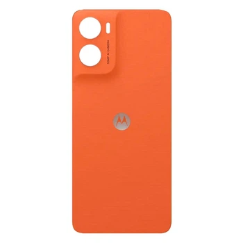 Задняя крышка Motorola G06 Power / Moto G06, High quality, Оранжевый - 717934