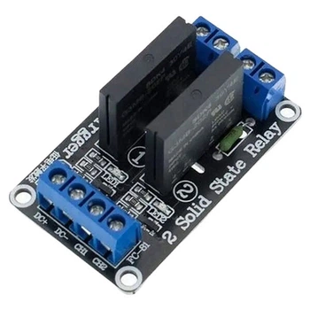 Релейный модуль Arduino 2 Channel 12V SOLID State Relay Module High Level Trigger - 675218