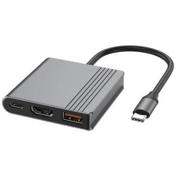 Док-станция Cablexpert A-CM-COMBO3-05, Серый - 714653