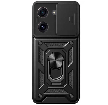 Чехол Primo Shockproof для Xiaomi Redmi A5 - противоударный, с подставкой и шторкой для камеры - Black