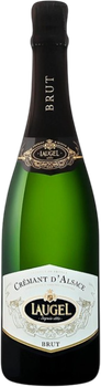 Вино игристое Cremant D'Alsace Laugel Brut белое сухое 0.75 л 12% (3183520018186)