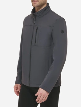 Куртка демисезонная мужская Calvin Klein Softshell 108644423 XL Серая (1159862963)