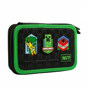 Пенал твердий подвійний Yes HP-01 Minecraft Adventure 533718