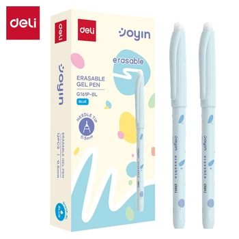 Ручка Deli EG161P-BL синий пиши-стирай гелевая 0.5 цвет корпуса в ассортименте