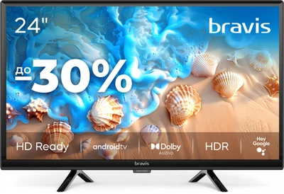 Телевизор Bravis 24" 24K5000H