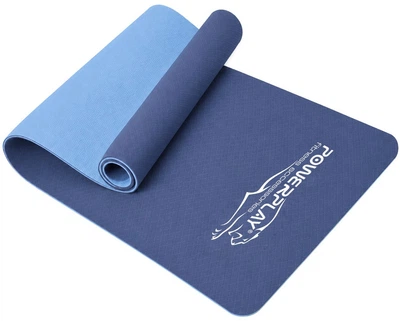 Коврик для йоги и фитнеса PowerPlay 4150 TPE Premium Performance Mat 183 x 61 x 0.6 см Океанический (PP_4150_Ocean)