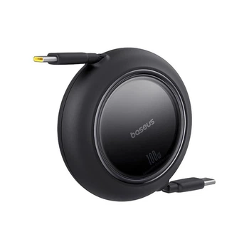 Кабель Baseus Free2Pull Mini Retractable Type-C to Type-C 100W 1.5m Cluster Black (P10364500113-00)