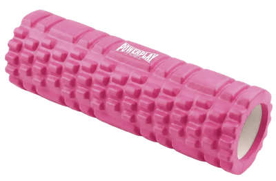 Массажный ролик роллер PowerPlay 4342 Massage Roller 30 x 10 см Розовый (PP_4342_Pink)