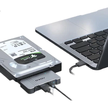 Док-станция AOKO AU3SSL SAS для HDD 2.5/3.5", SAS/SATA в USB 3.0