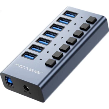 Хаб USB Acasis 3.1, 7-портовый, для Apple Mac, модель HS-707MG, 10 Гбит/с