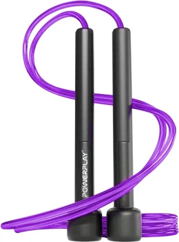 Скакалка PowerPlay 4201 Basic Jump Rope 2.8 м фиолетовая (PP_4201_Violet)