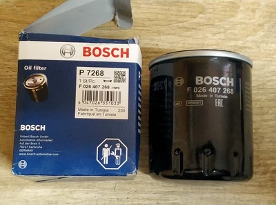 Фильтр масляный BOSCH F 026 407 268 CITROEN, PEUGEOT 06->