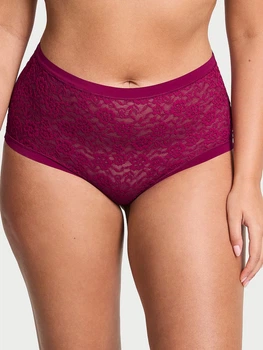 Трусики слипы женские Victoria's Secret 30949698 S Бордовые (1159862710)