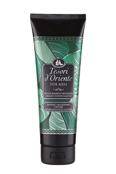 Шампунь для душу Чоловічий Ароматичний Tesori dOriente For MEN Aromatic Shower Shampoo Тесорі Сандал Кашемір Ветівер 250мл