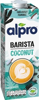 Напій Кокосово-Соєвий Рослинний без Лактози Alpro Coconut Professionals Альпро для Бариста і Кавових напоїв з Кальцієм Тетрапак 1л