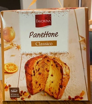 Панеттоне Favorina Panettone Classico Фаворіна Шоколадна крошка з цукатами Бокс з ручкою 1000г