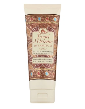 Крем для душу Ароматичний Релакс Tesori dOriente Byzantium Rosa Nera Aromatic Shower Crem Тесорі Візантія Чорна Роза Лабдан 250мл