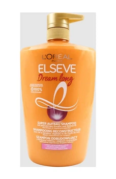 Шампунь для Пошкодженого волосся LOreal Paris Elseve Dream Long Super Aufbau Shampoo Елсев Лореаль з Кератином Відновлюючий 1л