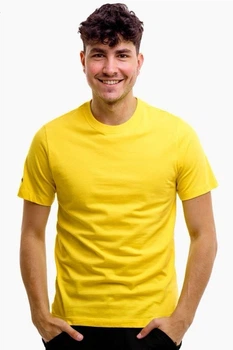 Чоловіча футболка dri-fit спортивна в зал на кожен день літня жовтий XL