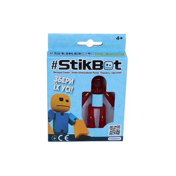 Фігурка для анімаційної творчості Stikbot (Червоний) від 4 років (6900007339292)