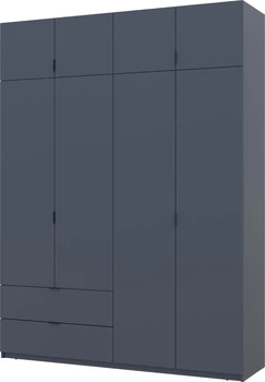 Шафа для одягу Doros Лукас 180х50х240 см Графіт (80736288)