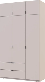 Шкаф для одежды Doros Лукас 3 ДСП 135х50х240 см Кашемир (80737802)