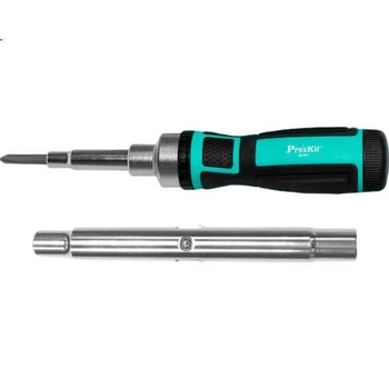 Набор отверток Pro'sKit SD-9821, трещоточные, 16"